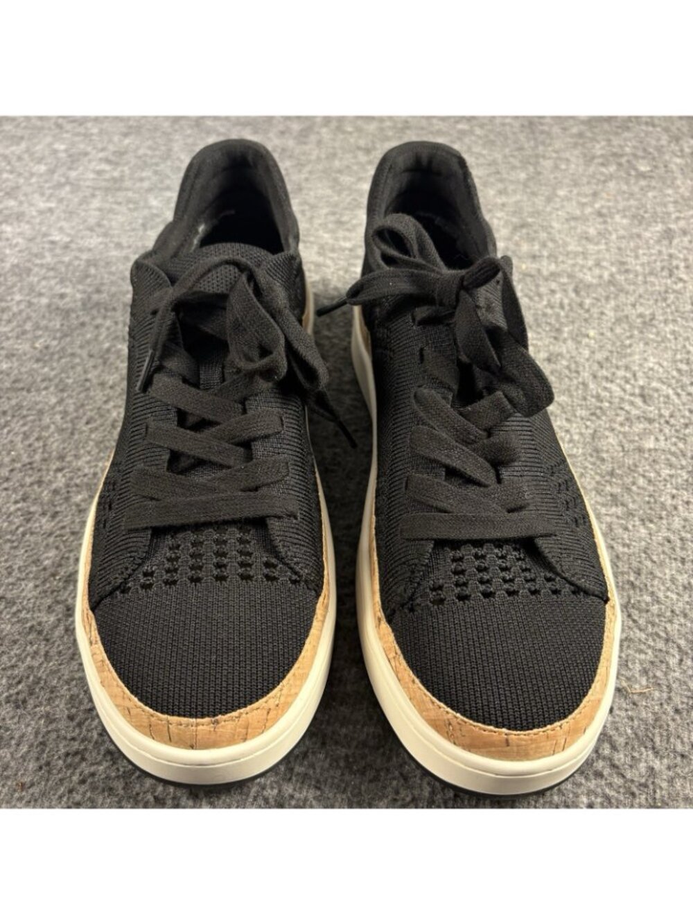 Earth ETKNIGHT Women’s Size 8M Black Knit Sneakers New With Box - Picture 14 of 15